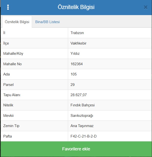 MABEL GAYRİMENKUL/ VAKFIKEBİR/ YILDIZ MAH 18.000 m2 SATILIK ARSA